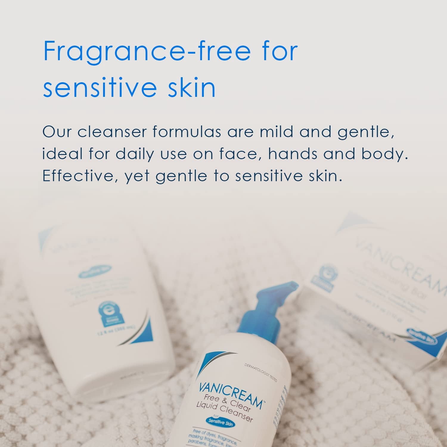 Vanicream Free and Clear Liquid Cleanser 8 Oz
