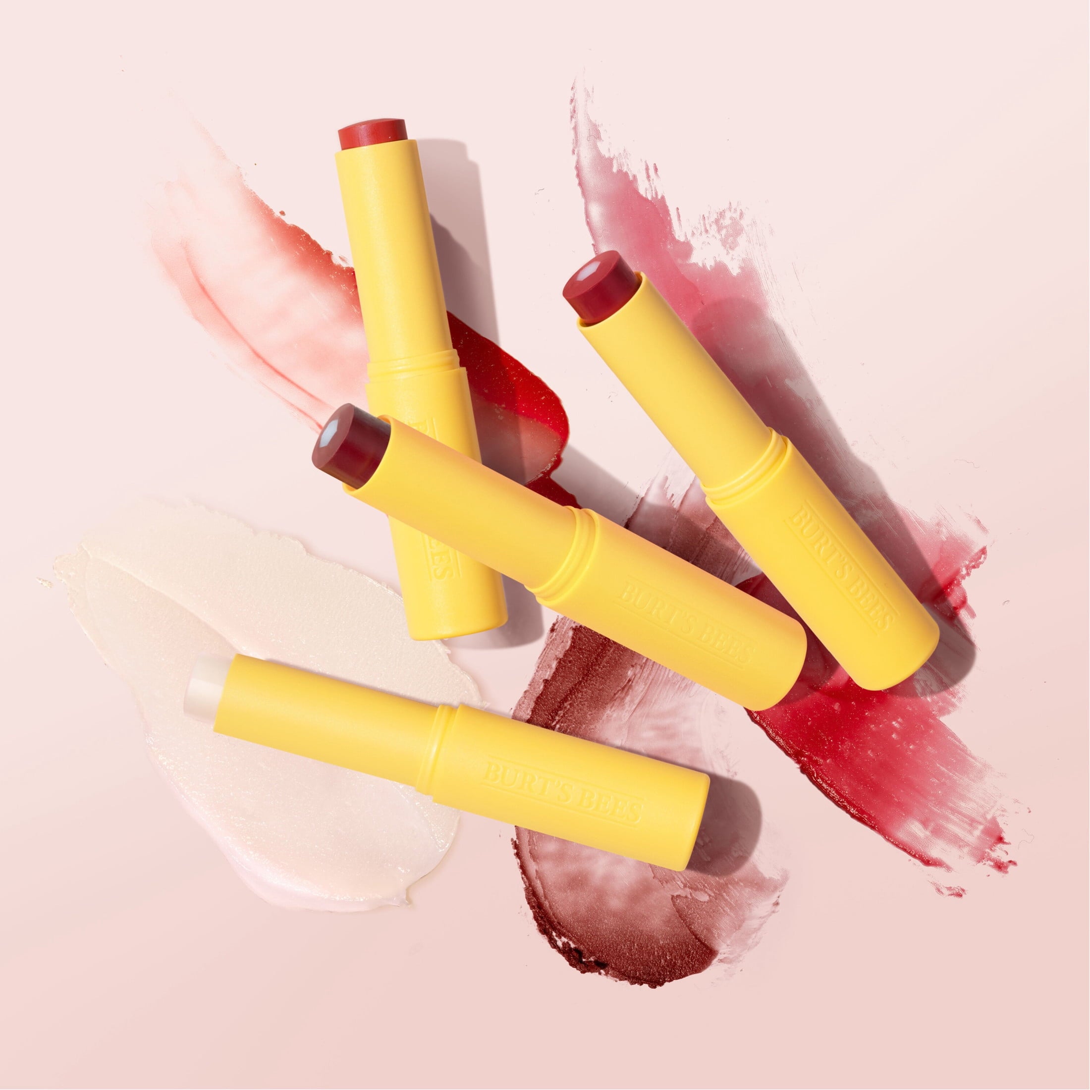 Burts Bees Boosted Tinted Lip Balm Variety Pack, Misty Mauve and Sheer Plus, 2 Pack, 0.16 oz