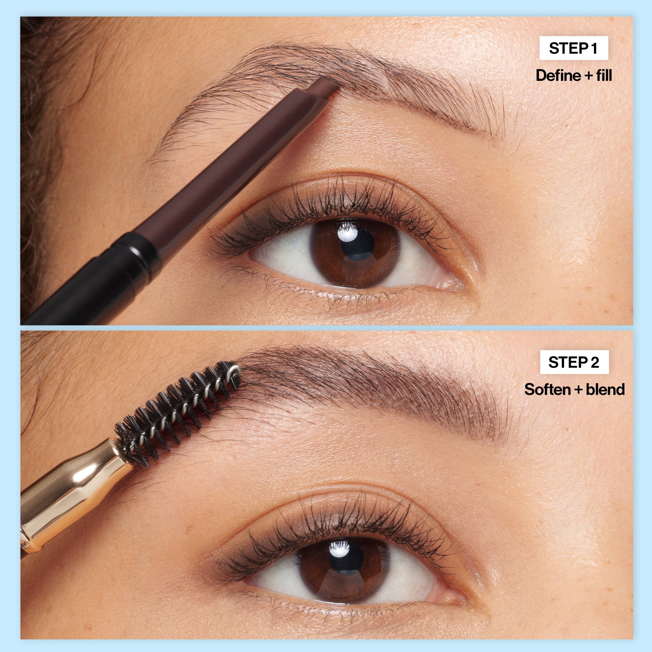 Revlon ColorStay Waterproof Eyebrow Pencil, Mechanical & Long Lasting, 210 Soft Brown, 0.021 oz