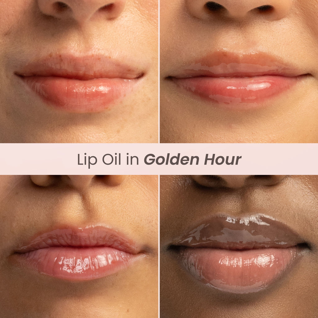 Burt's Bees Lip Oil Lip Gloss, Golden Hour