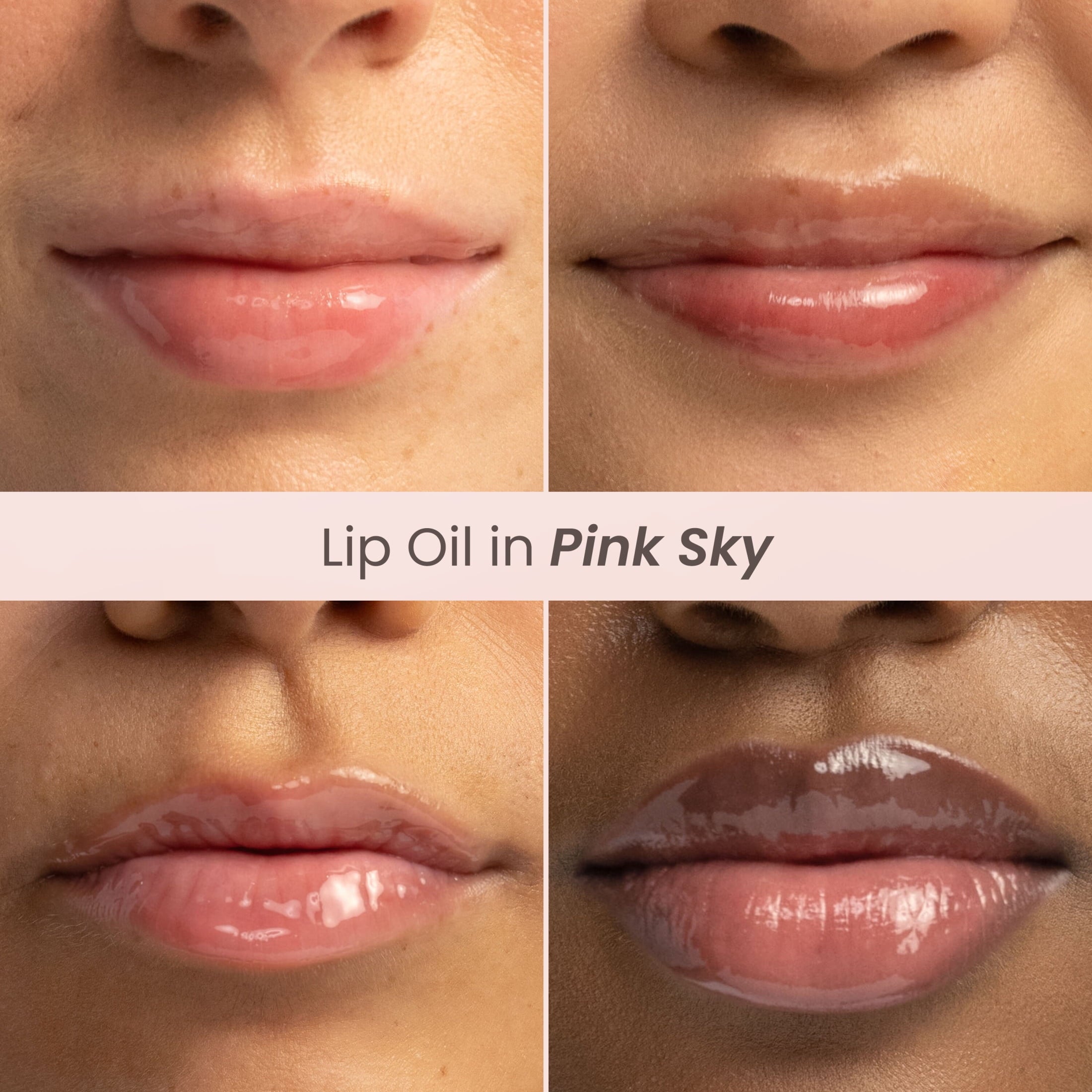 Burt's Bees Pink Sky Lip Oil Gloss with Wand Applicator, 0.15 oz.