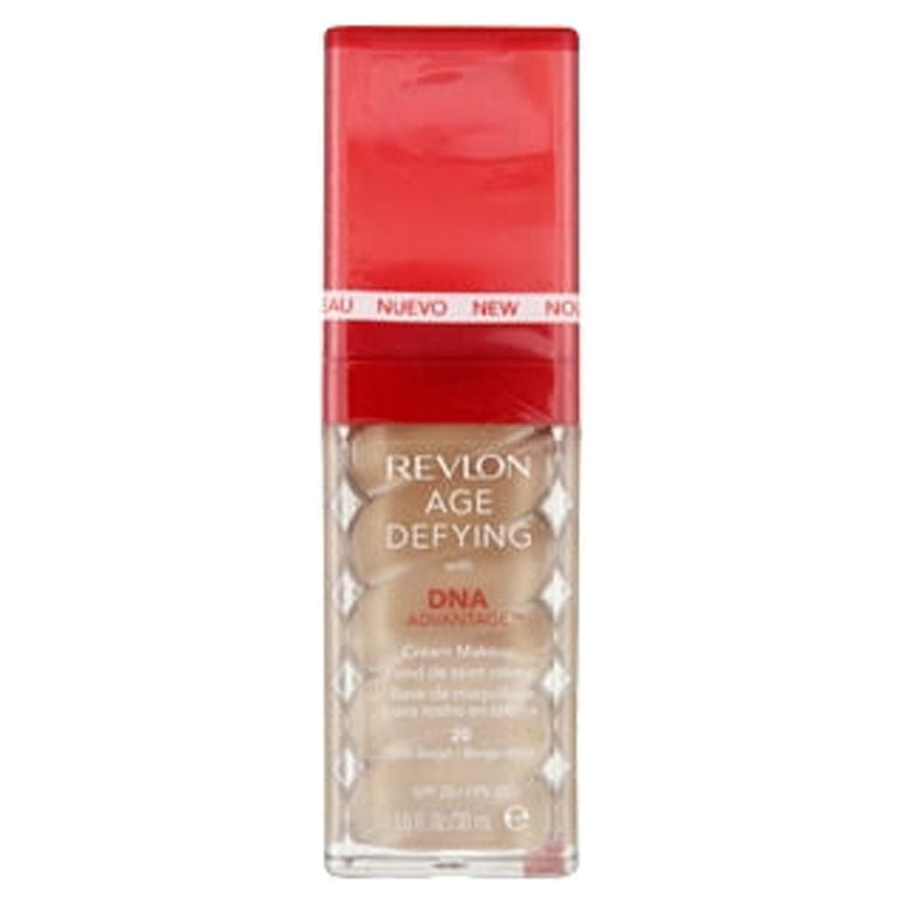Revlon Age Defying with DNA Advantage Soft Beige Cream Makeup, 1.0 FL OZ