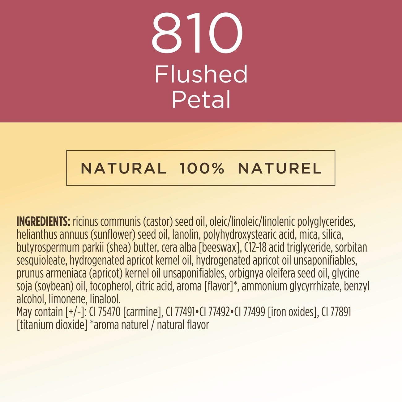 Burt's Bees 100% Natural Moisturizing Liquid Lipstick, Flushed Petal - 1 Tube
