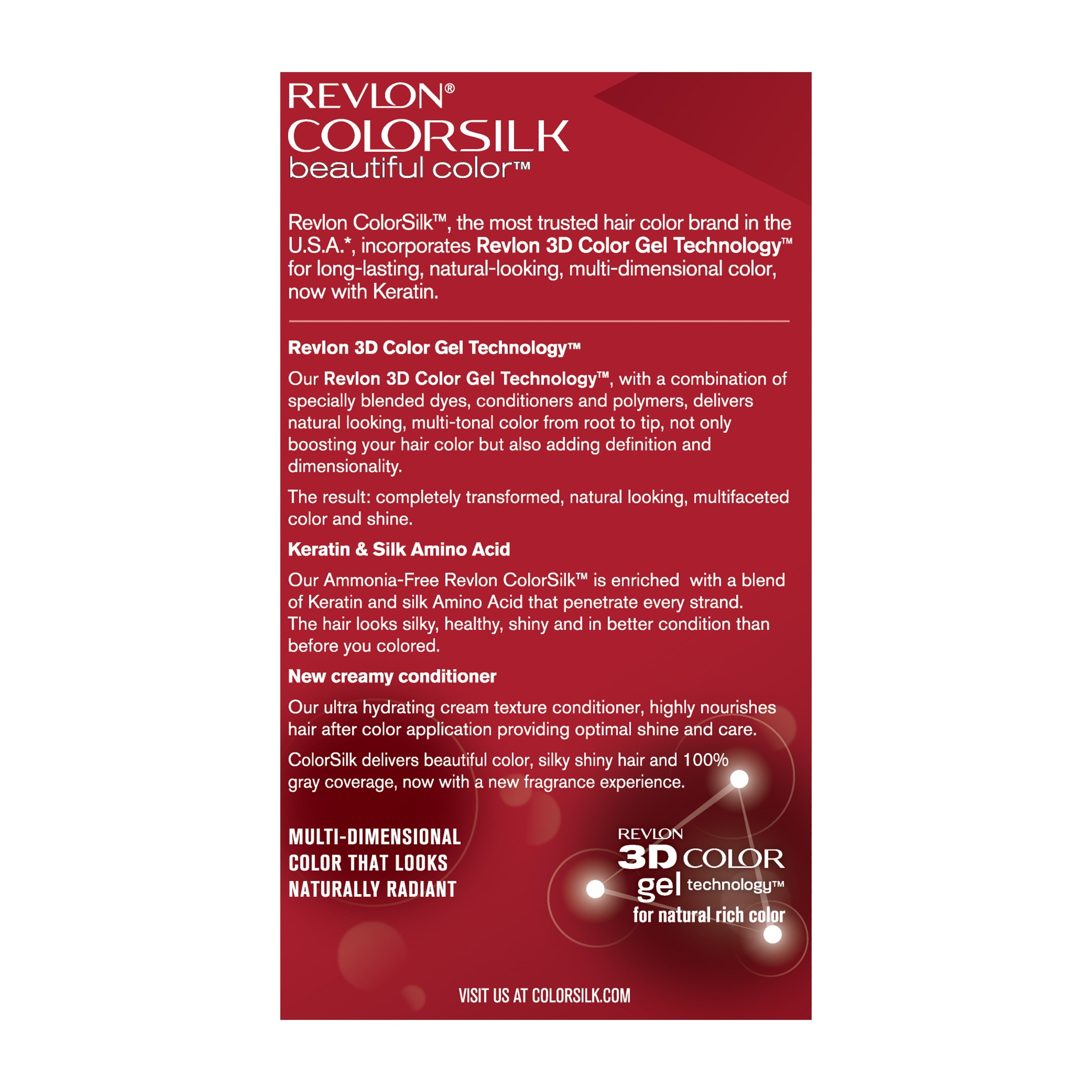 Revlon Colorsilk Beautiful Color Permanent Hair Dye, Dark Brown, At-Home Full Coverage Application Kit, 11 Soft Black, 1 count