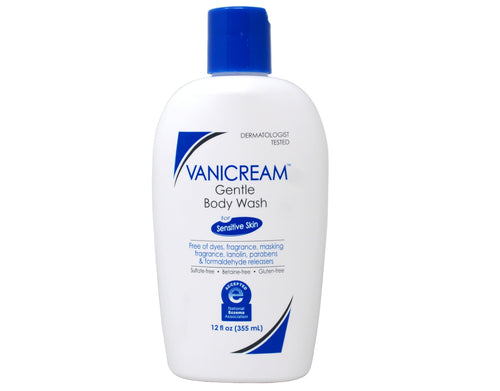 2 Pack - Vanicream, Gentle Body Wash, For Sensitive Skin, Fragrance Free, 12 fl oz (355 ml)