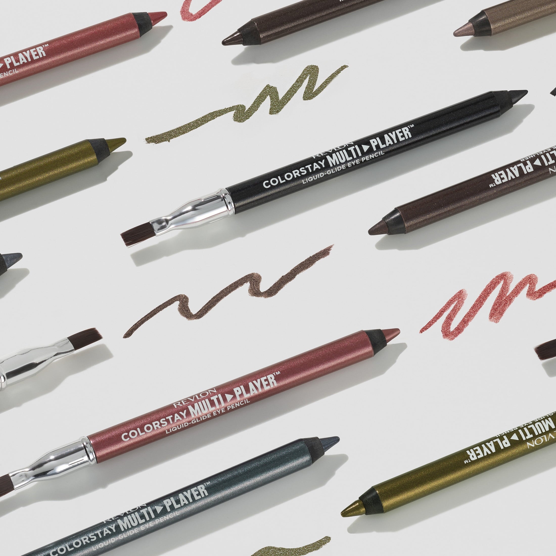 Revlon ColorStay Multiplayer Liquid-Glide Eye Pencil, Waterproof Eye Liner, 406 Queen of Hearts, 0.03 oz