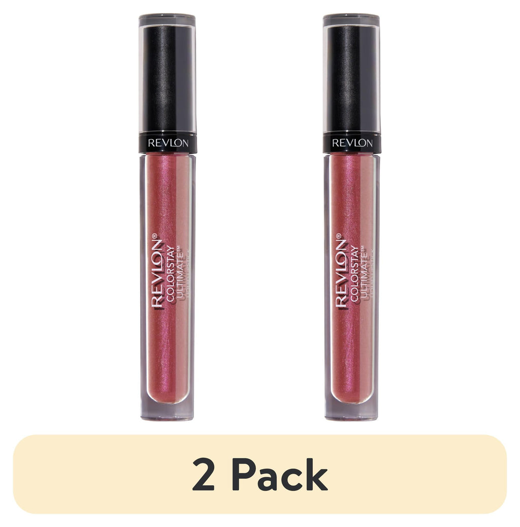 (2 pack) Revlon ColorStay Ultimate Lightweight Satin Liquid Lipstick, 0.1 fl oz