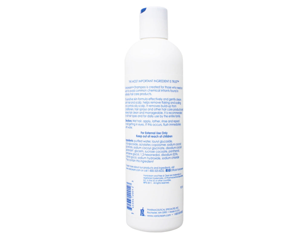 Vanicream Hair Shampoo for Sensitive Skin , 12 FL OZ (3 Pack)