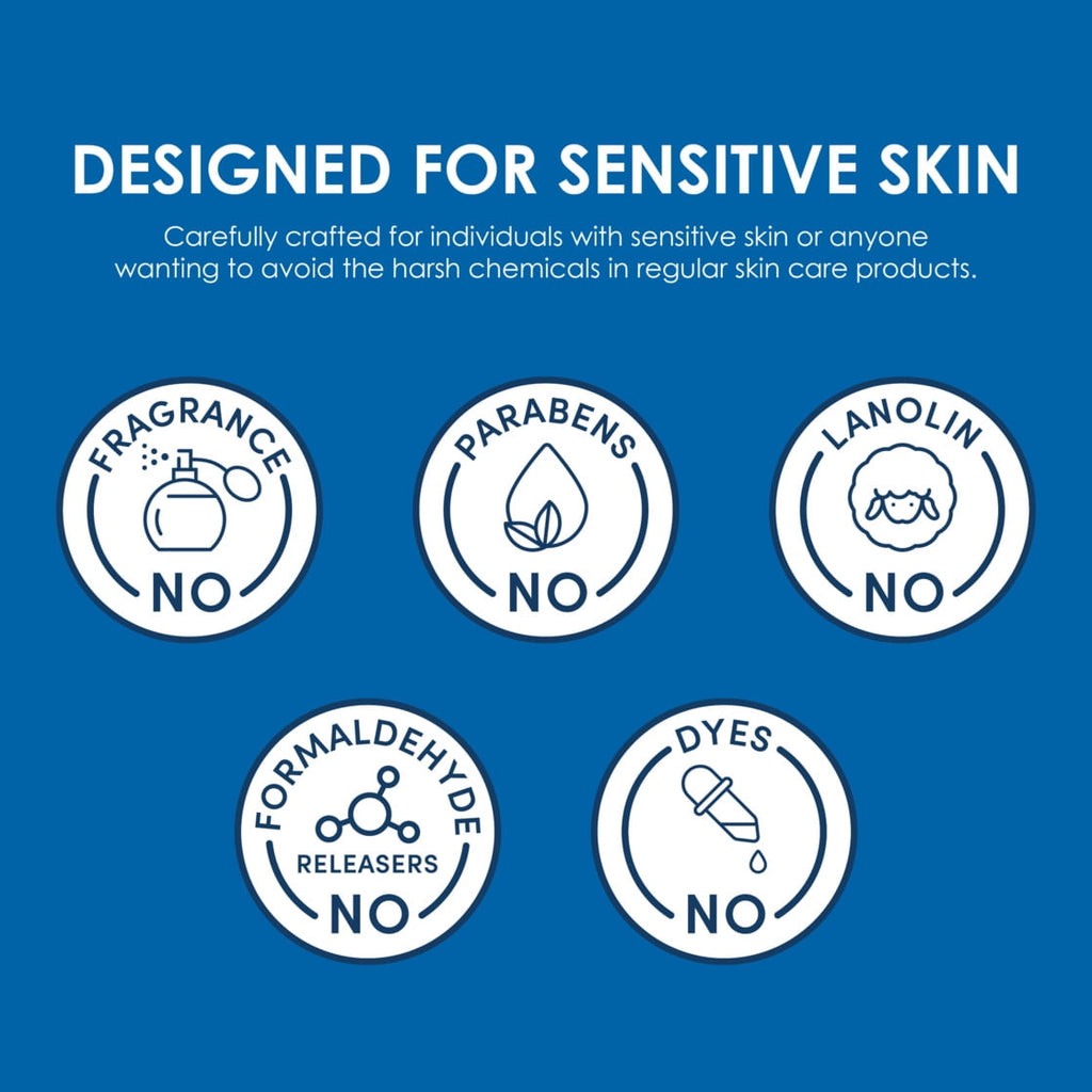 Vanicream Daily Facial Moisturizer with Hyaluronic Acid and Ceramides for Sensitive Skin, 3 fl oz