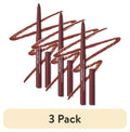 (3 pack) Revlon ColorStay Longwear Lip Liner Pencil, 645 Chocolate, 0.01 oz