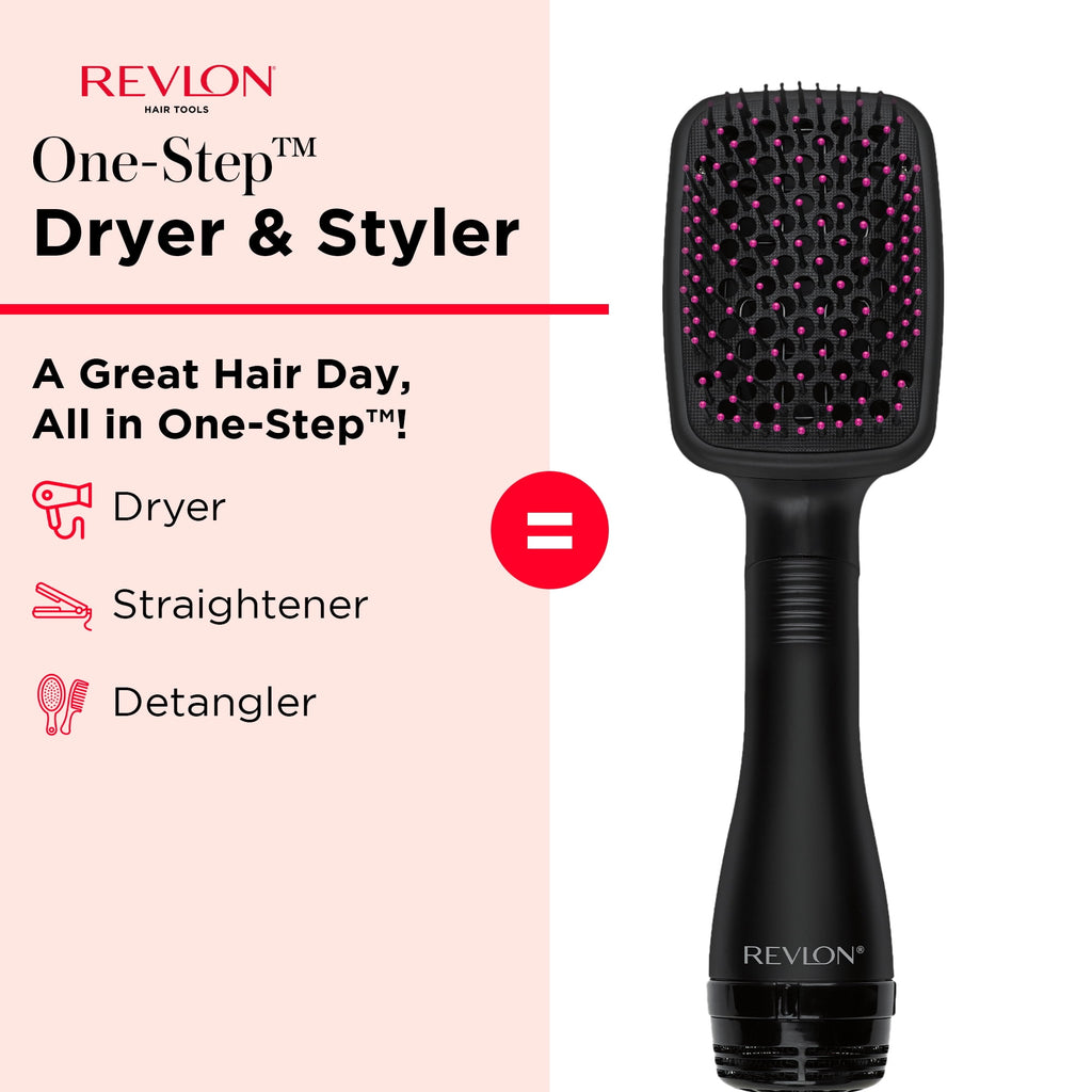 Revlon One-Step Hair Dryer and Styler, Black