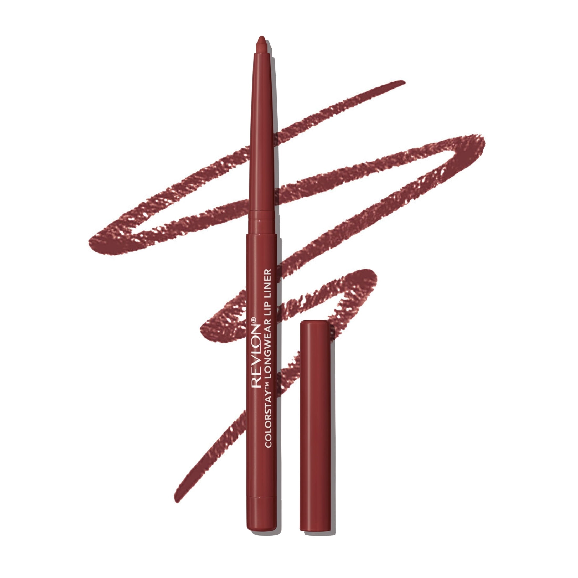 (3 pack) Revlon ColorStay Longwear Lip Liner Pencil, 640 Raisin, 0.01 oz
