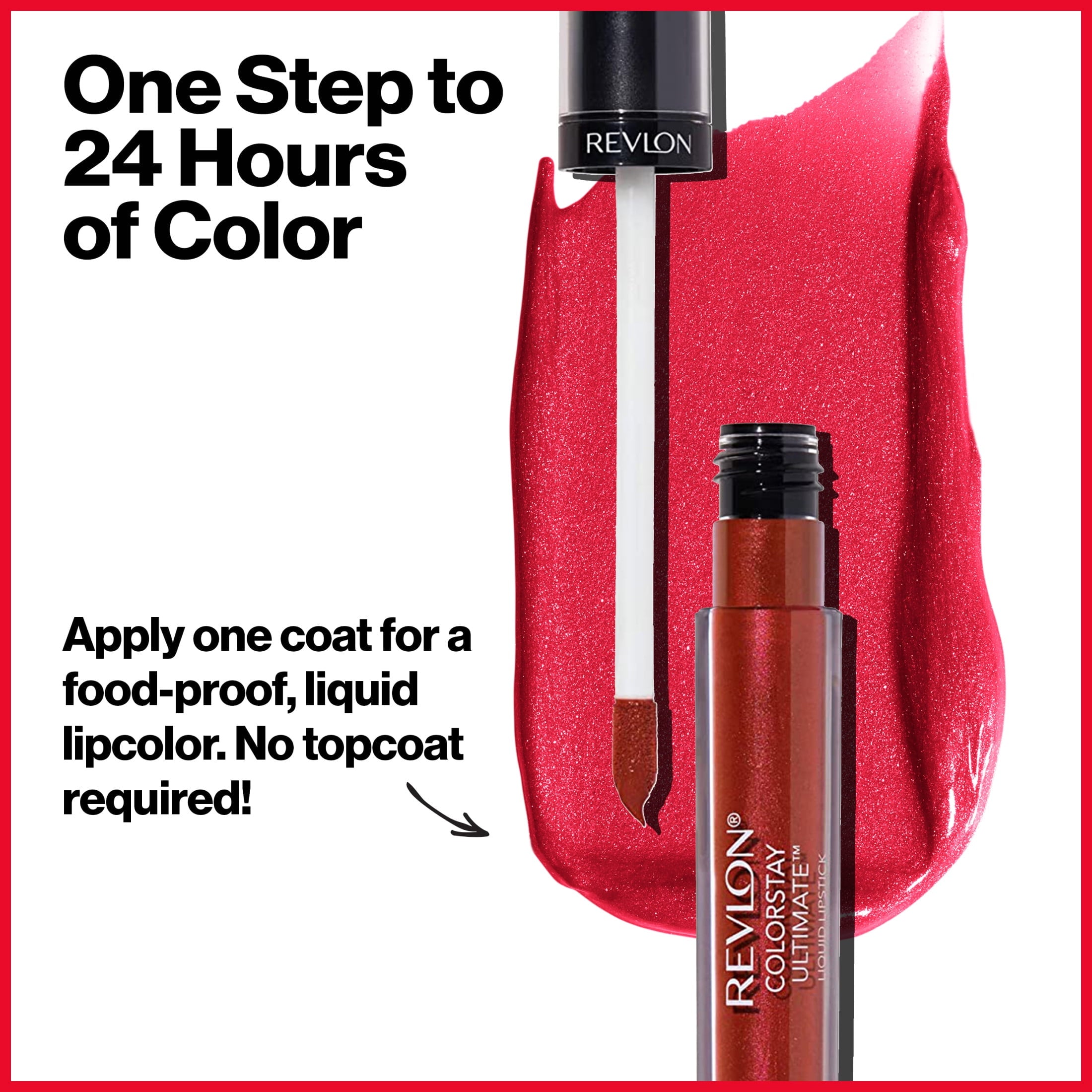 (2 pack) Revlon ColorStay Ultimate Lightweight Satin Liquid Lipstick, 0.1 fl oz