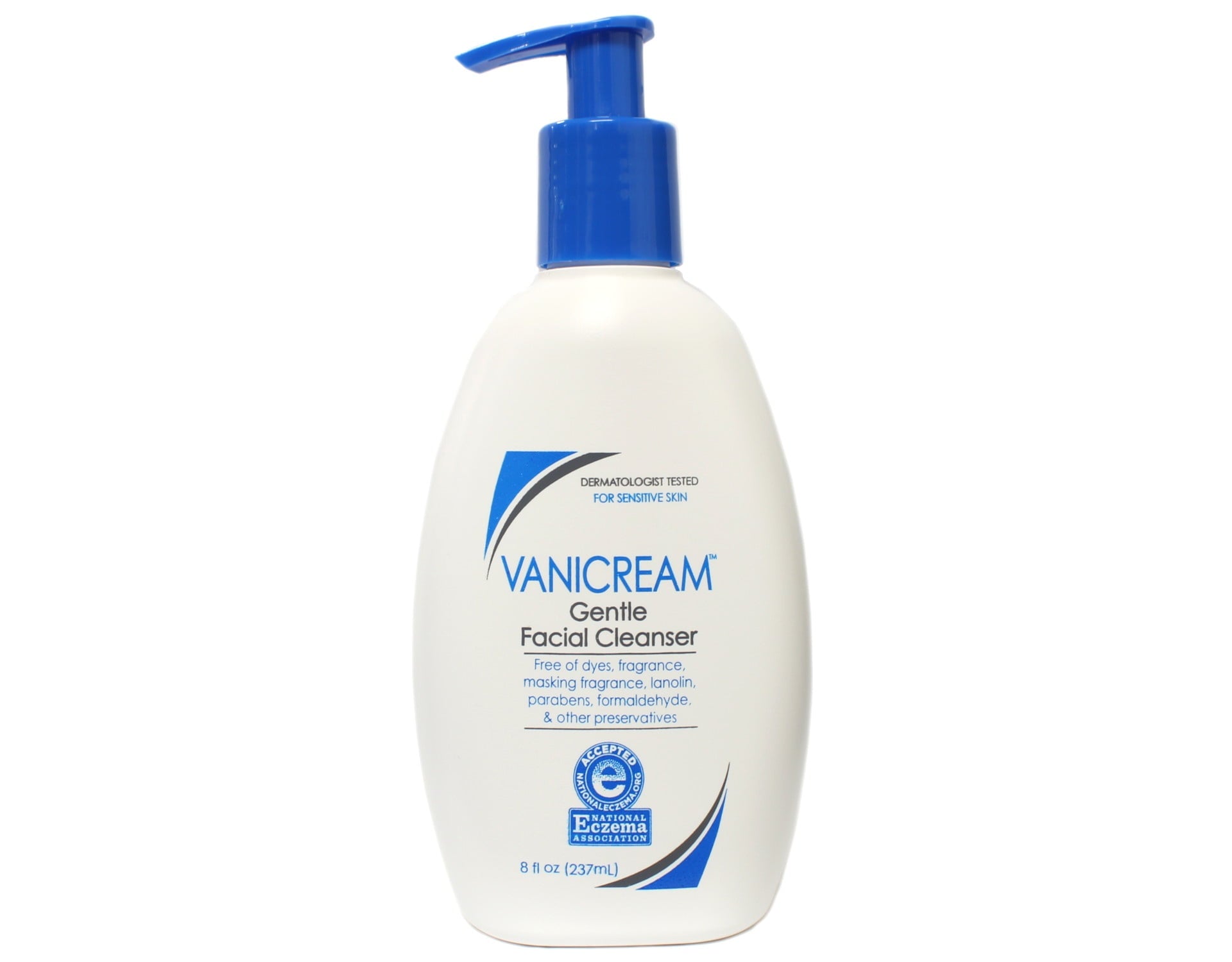 Vanicream, Gentle Facial Cleanser, For Sensitive Skin, Fragrance Free, 8 fl oz - 2 Pack
