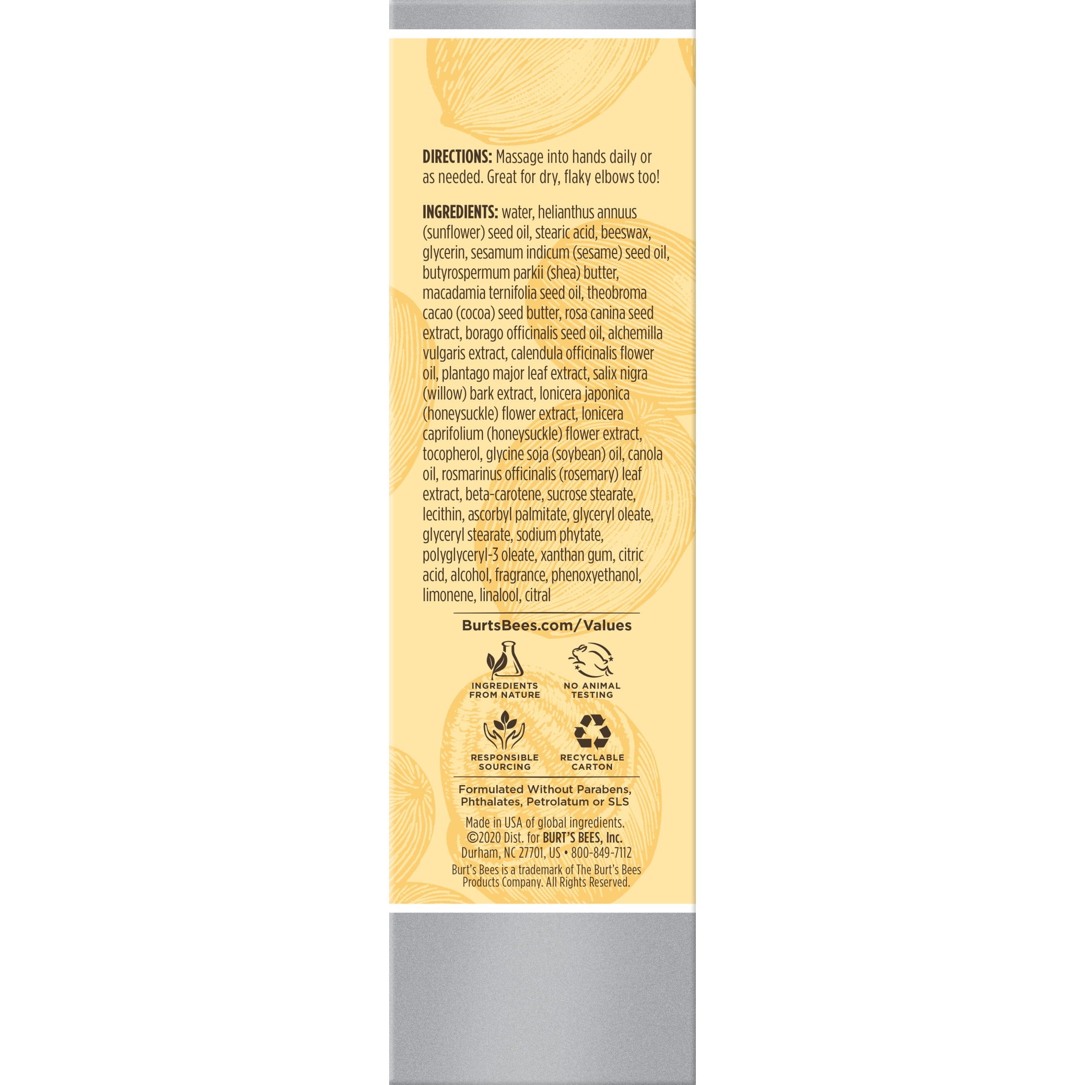 Burt's Bees Shea Butter Hand Repair Cream, 3.2 oz