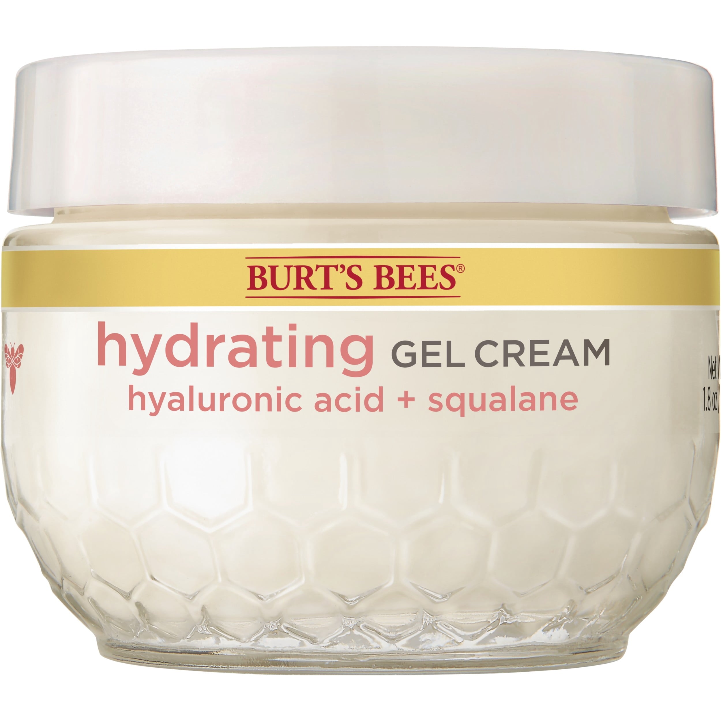 Burt's Bees Hydrating Gel Cream with Hyaluronic Acid and Squalane, 1.8 Fluid Ounces