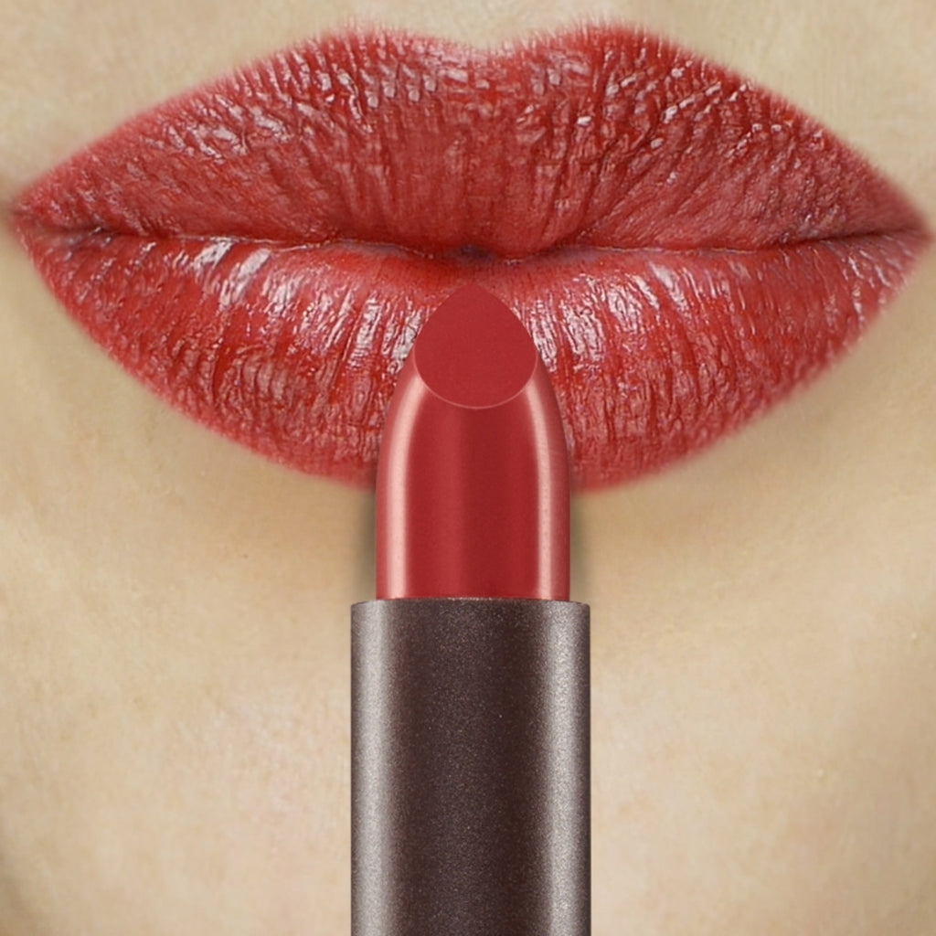 Burts Bees 100% Natural Moisturizing Lipstick, Crimson Coast - 1 Tube