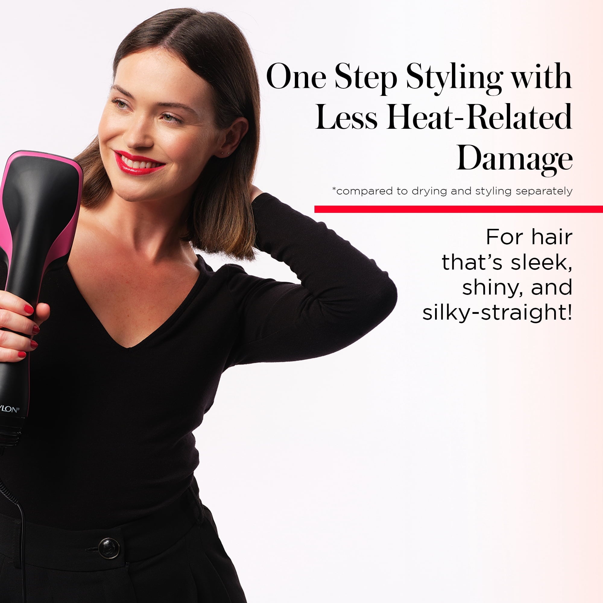 Revlon One-Step Hair Dryer and Styler, Black