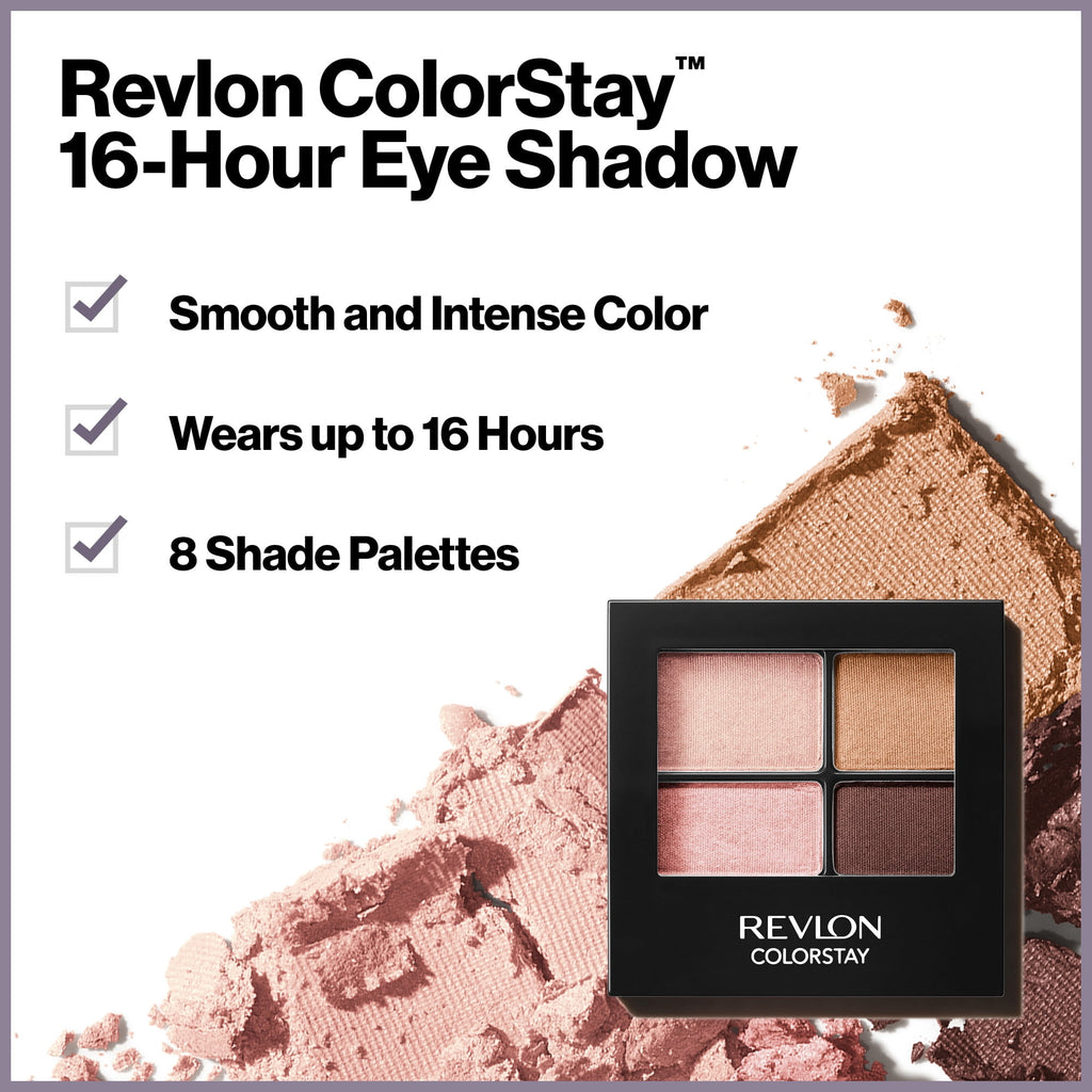 Revlon ColorStay 16-Hour Eye Shadow, 528 Passionate - 0.093 oz
