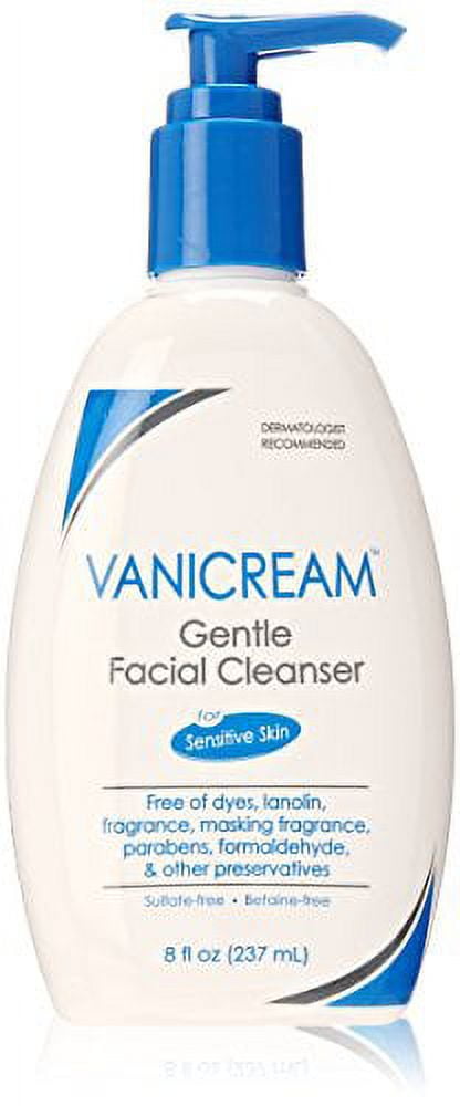 6 Pack Vanicream Liquid Basic Cleansing Gentle Facial Cleanser 8 oz Each