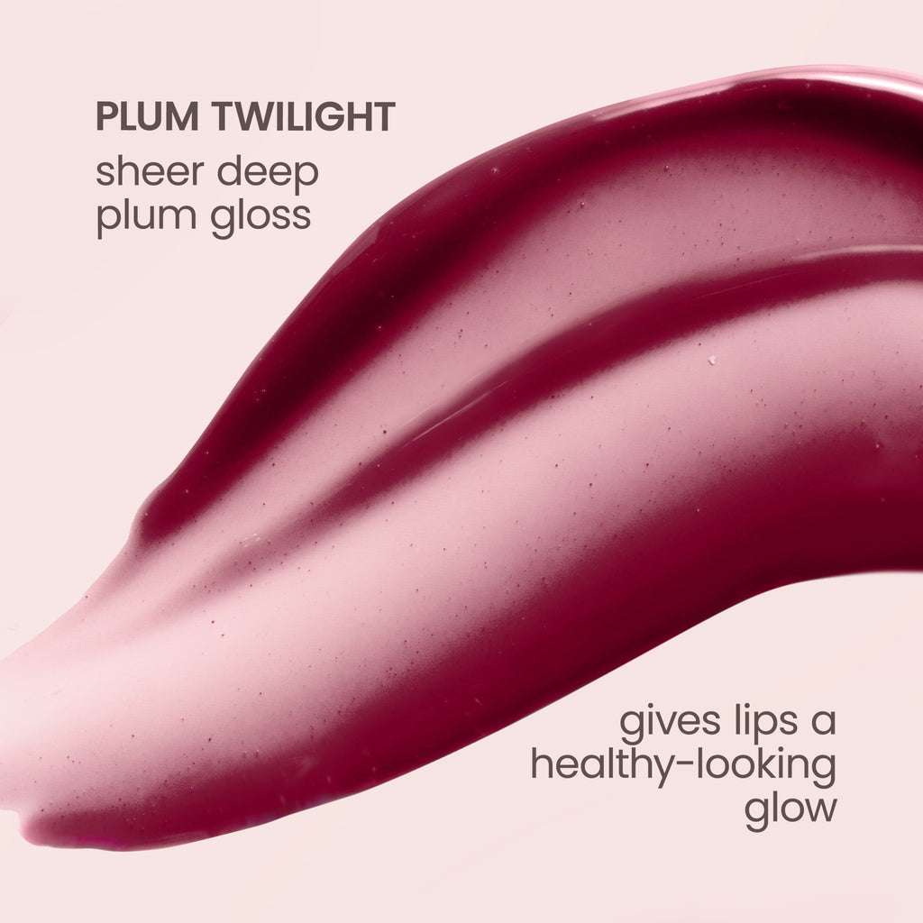 Burt's Bees Lip Oil Lip Gloss, Plum Twilight