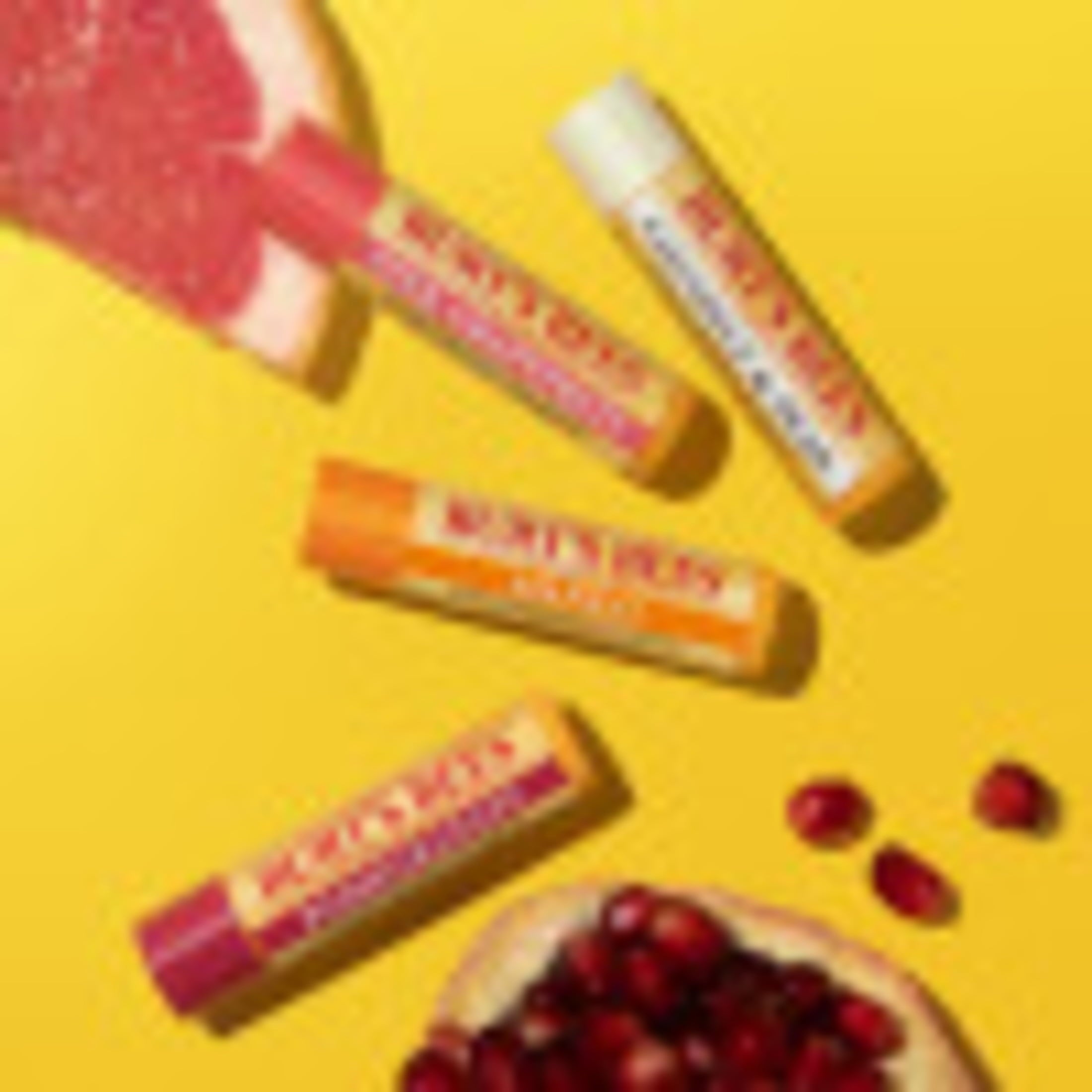 Burt's Bees 100% Natural Origin Moisturizing Lip Balm with Beeswax, Superfruit, 4 Tubes