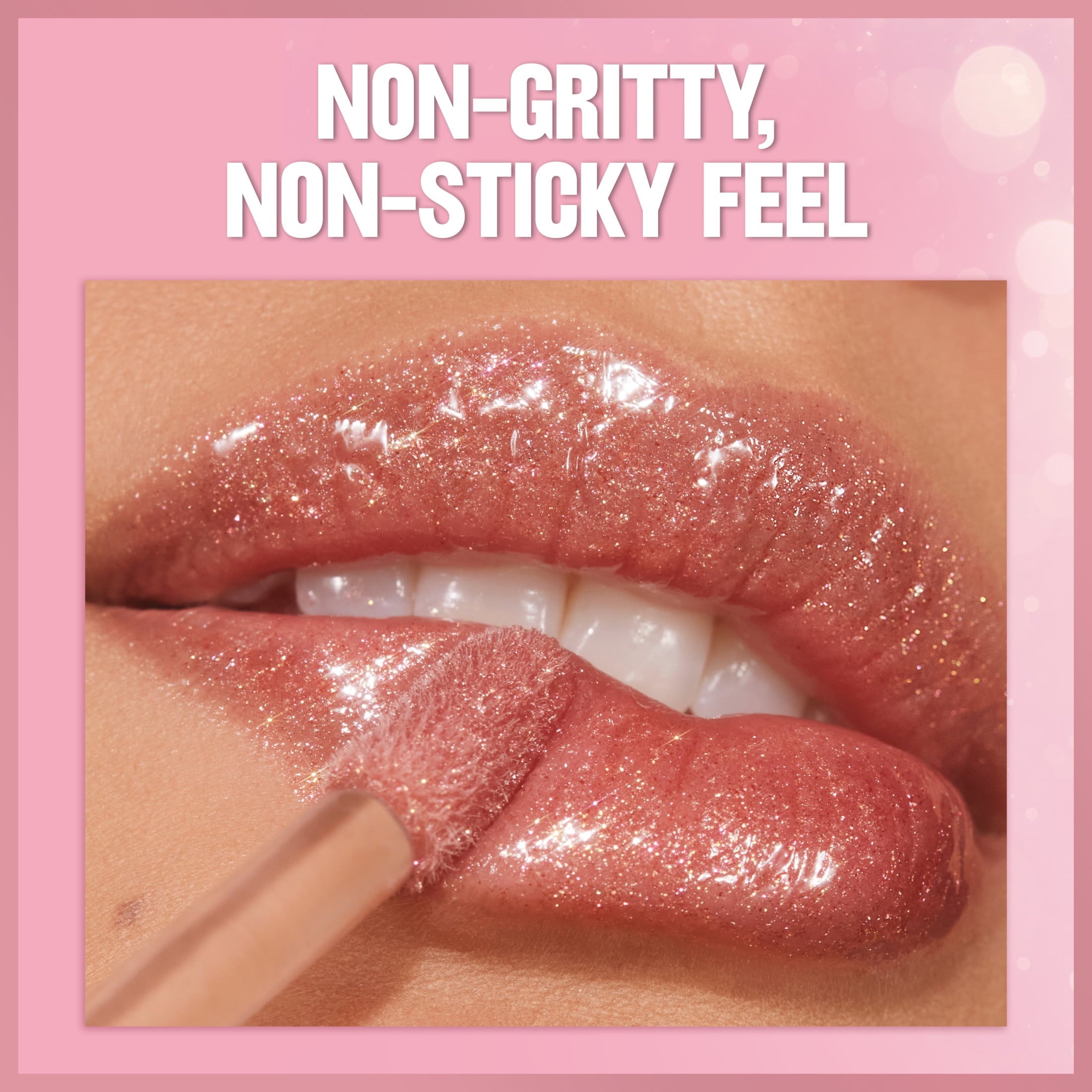 Revlon Super Lustrous Glimmer High-Shine Lip Gloss, 002 Pink Prisma, 0.13 fl oz