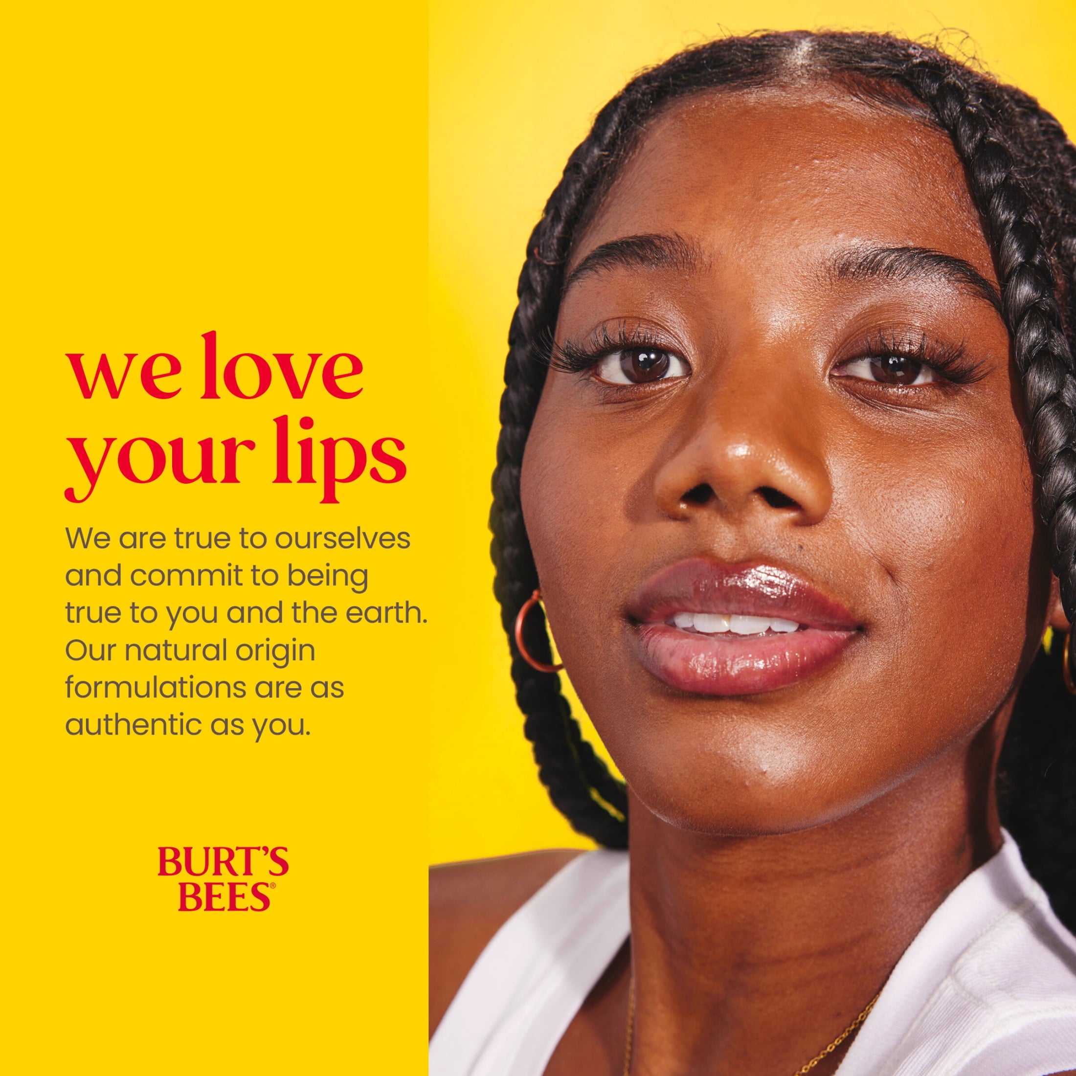 Burt's Bees 100% Natural Origin Moisturizing Lip Balm with Beeswax, Superfruit, 4 Tubes