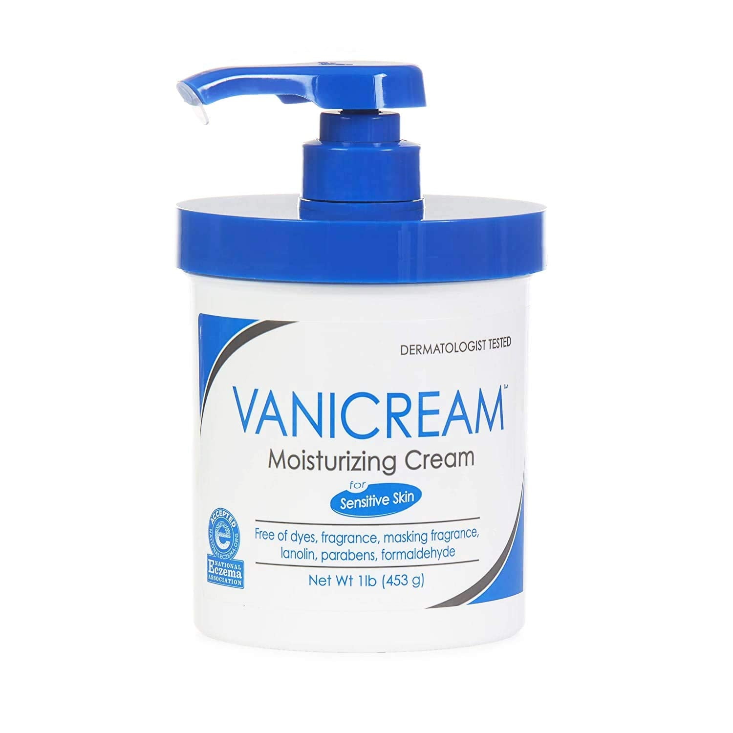 Vanicream Moisturizing Skin Cream for Sensitive Skin 16 oz