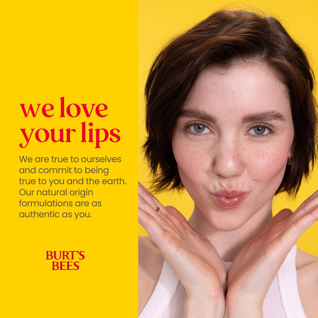 Burt's Bees Lavender Vanilla Moisturizing Lip Balm, 100% Natural Origin Lip Care, 2 Tubes, 0.15 oz.