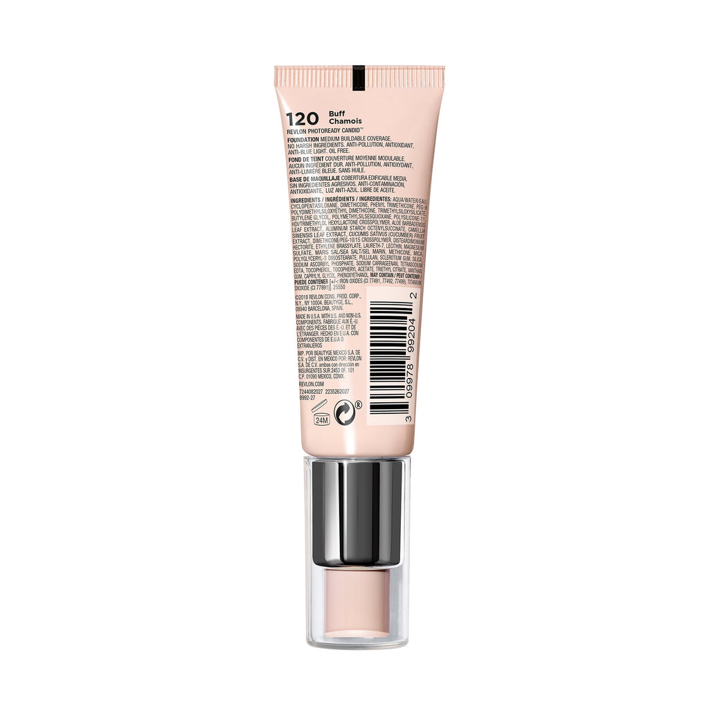 Revlon Photo Ready Candid Natural Finish Anti-Pollution Foundation, Buff