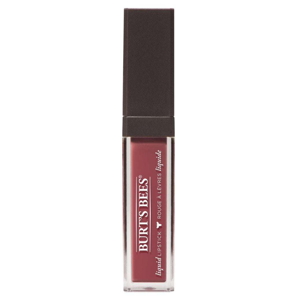 Burt's Bees 100% Natural Moisturizing Liquid Lipstick, Flushed Petal - 1 Tube