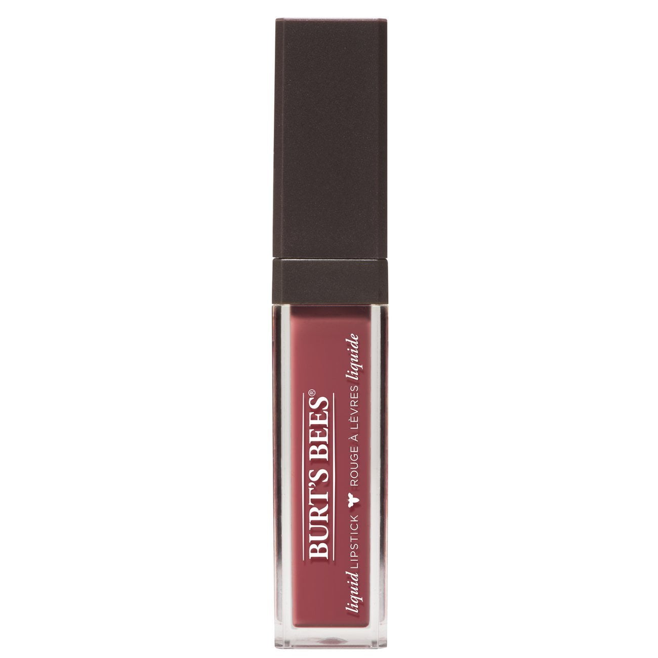 Burt's Bees 100% Natural Moisturizing Liquid Lipstick, Flushed Petal - 1 Tube