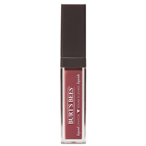 Burt's Bees 100% Natural Moisturizing Liquid Lipstick, Flushed Petal - 1 Tube