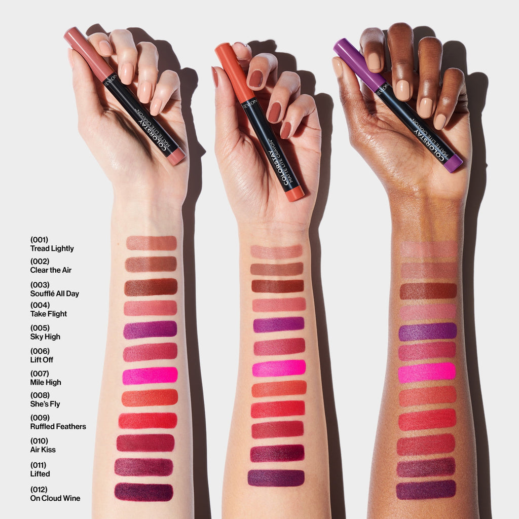 Revlon ColorStay Matte Lite Crayon Lightweight Lipstick, 010 Air Kiss