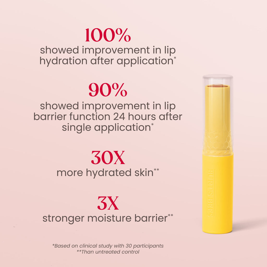 Burts Bees Boosted Tinted Lip Balm Variety Pack, Misty Mauve and Sheer Plus, 2 Pack, 0.16 oz