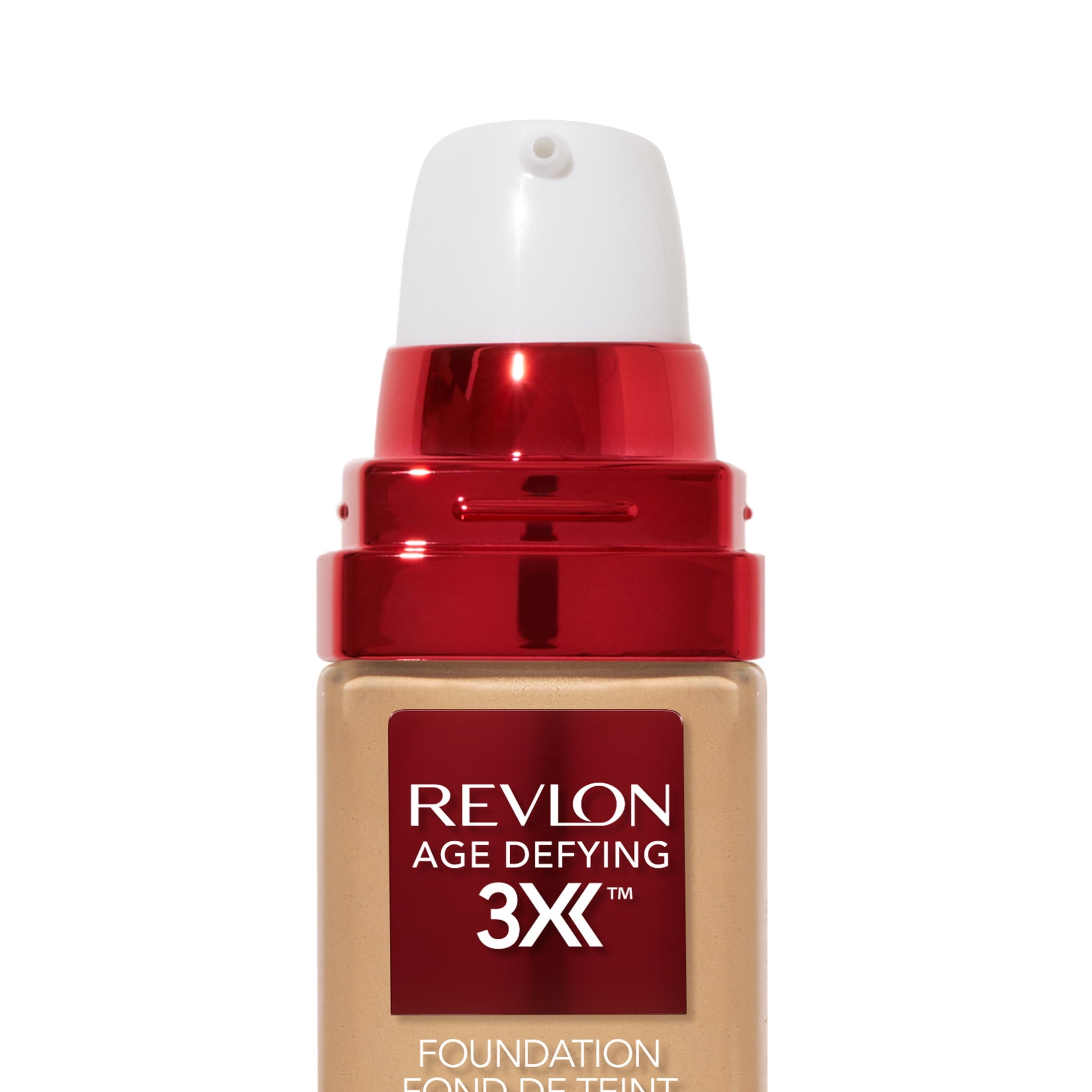 Revlon Age Defying 3X Cream Foundation Makeup, SPF 20, Bare Buff, 1 fl oz