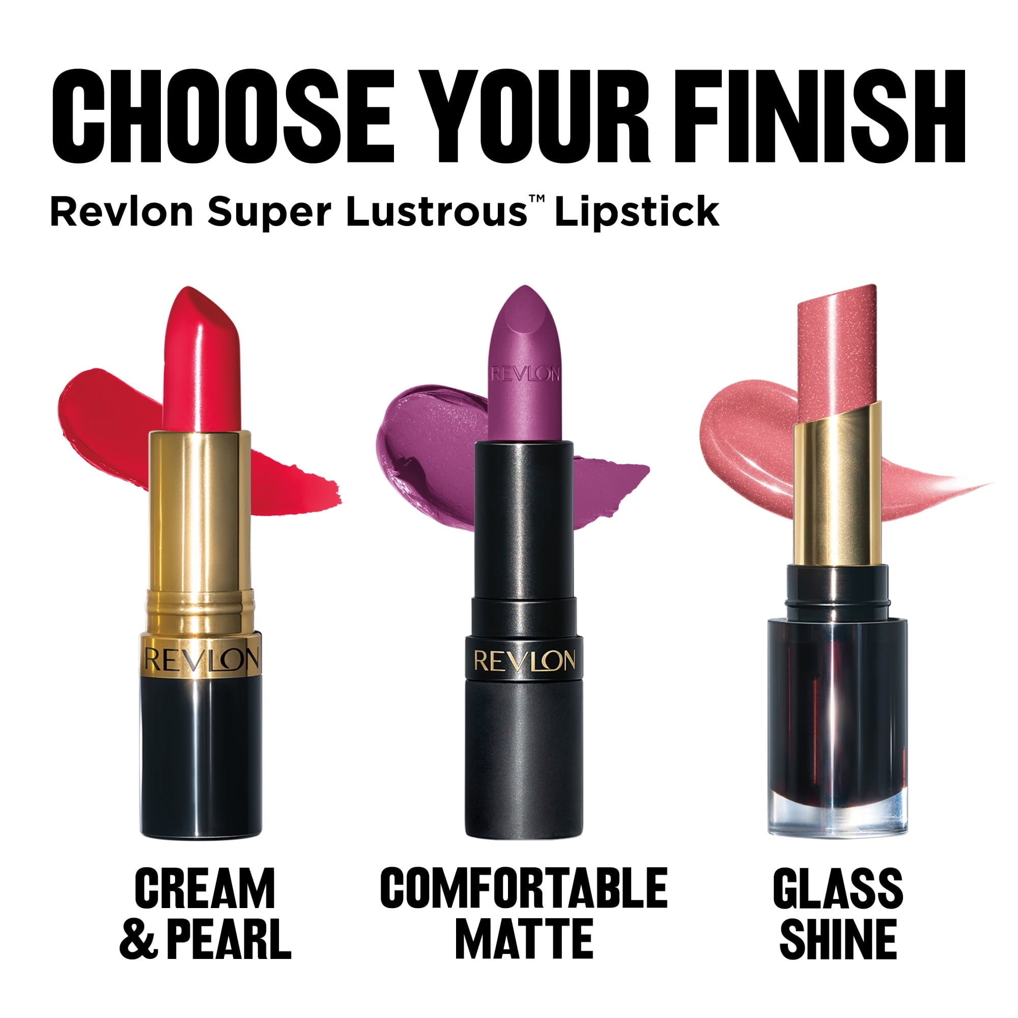 Revlon Super Lustrous The Luscious Mattes Lip Stick, High Impact with Moisturizing Velvety Formula, Matte Finish, Show Off