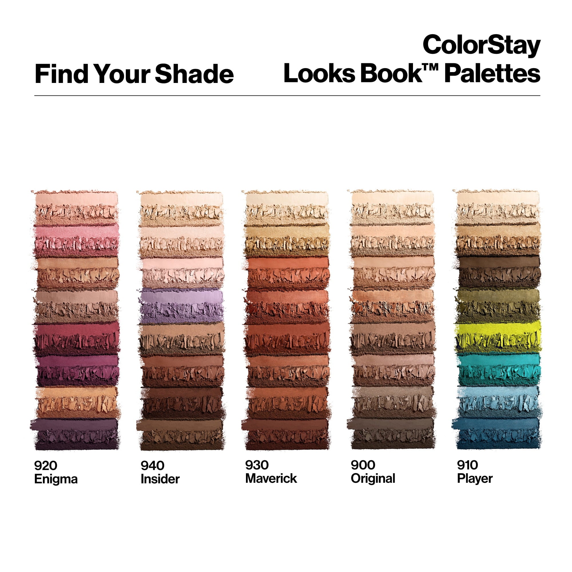 Revlon ColorStay Looks Book Eye Shadow Palette, 940 Insider, 0.12 oz