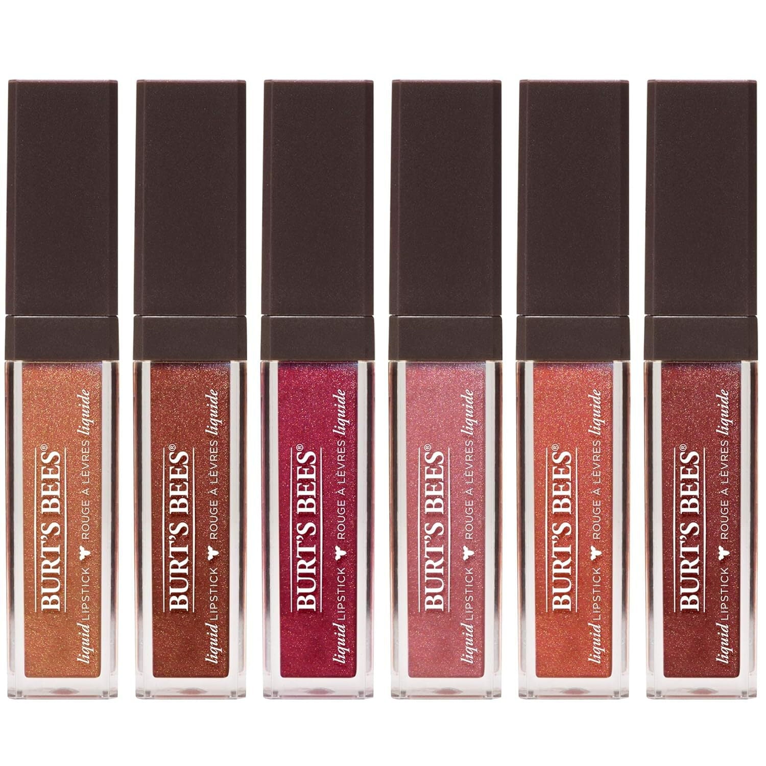 Burt's Bees 100% Natural Moisturizing Liquid Lipstick, 805 Pouring Nude