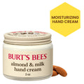 Burt's Bees Almond and Milk Hand Cream for Dry Skin, 2 Oz