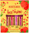 Burt's Bees Bee Mine Lip Balm Gift Set, Strawberry, Dragonfruit Lemon, Pomegranate and Watermelon, 4 Personalized Lip Balms