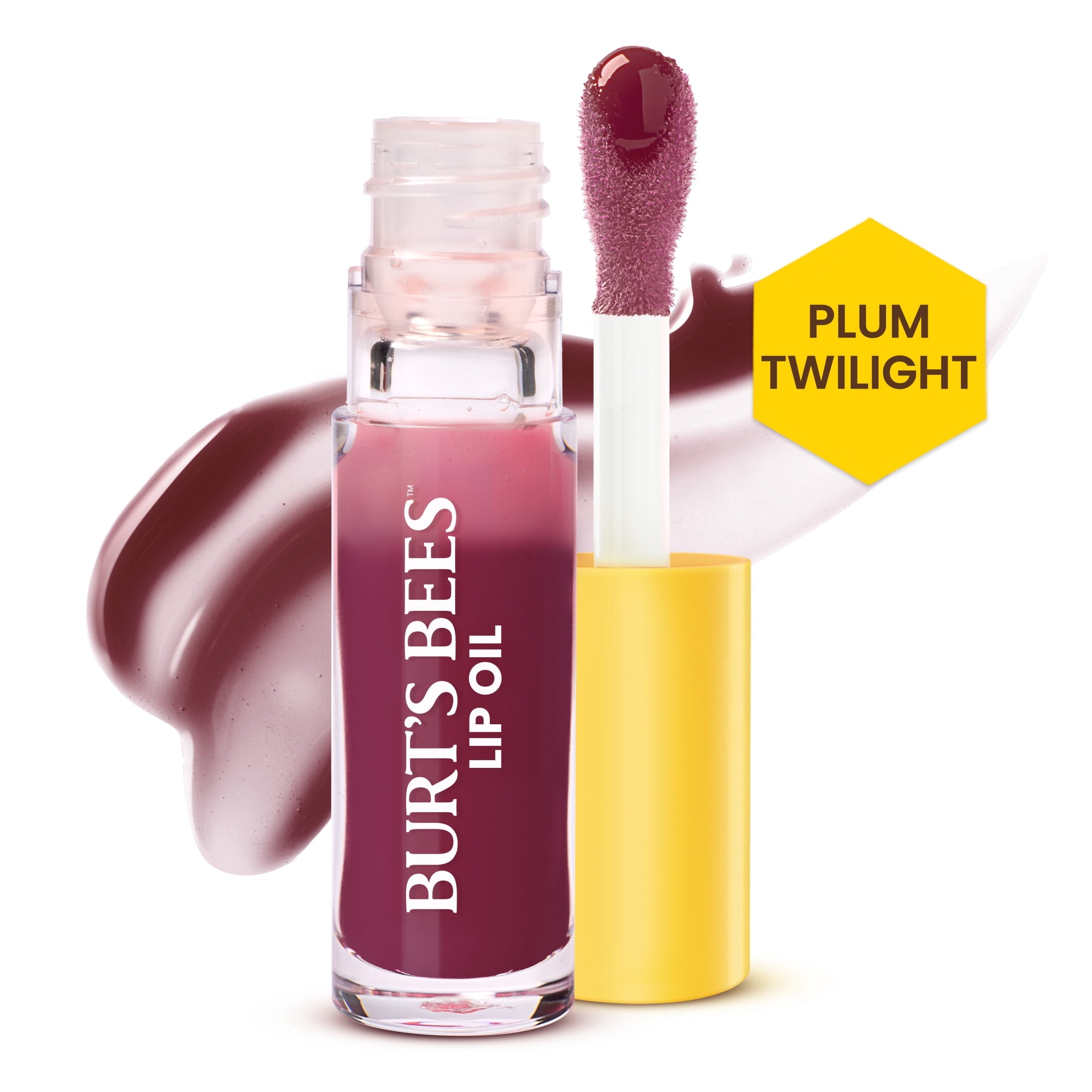 Burt's Bees Lip Oil Lip Gloss, Plum Twilight