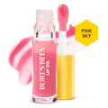 Burt's Bees Pink Sky Lip Oil Gloss with Wand Applicator, 0.15 oz.
