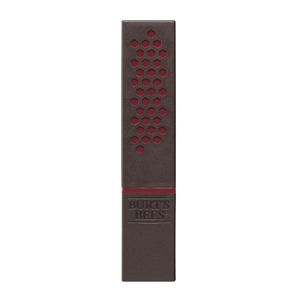 Burts Bees 100% Natural Moisturizing Lipstick, Crimson Coast - 1 Tube