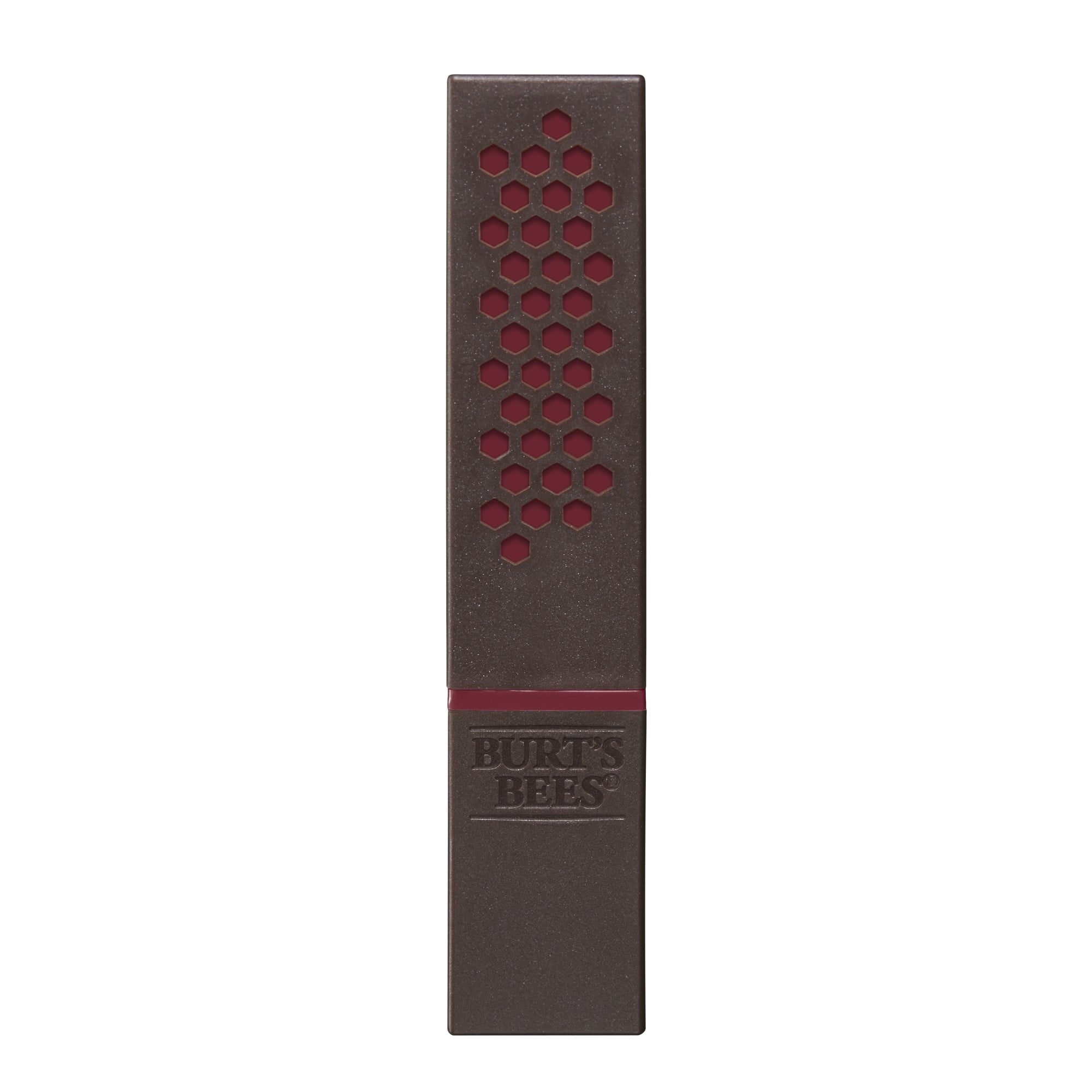 Burts Bees 100% Natural Moisturizing Lipstick, Crimson Coast - 1 Tube