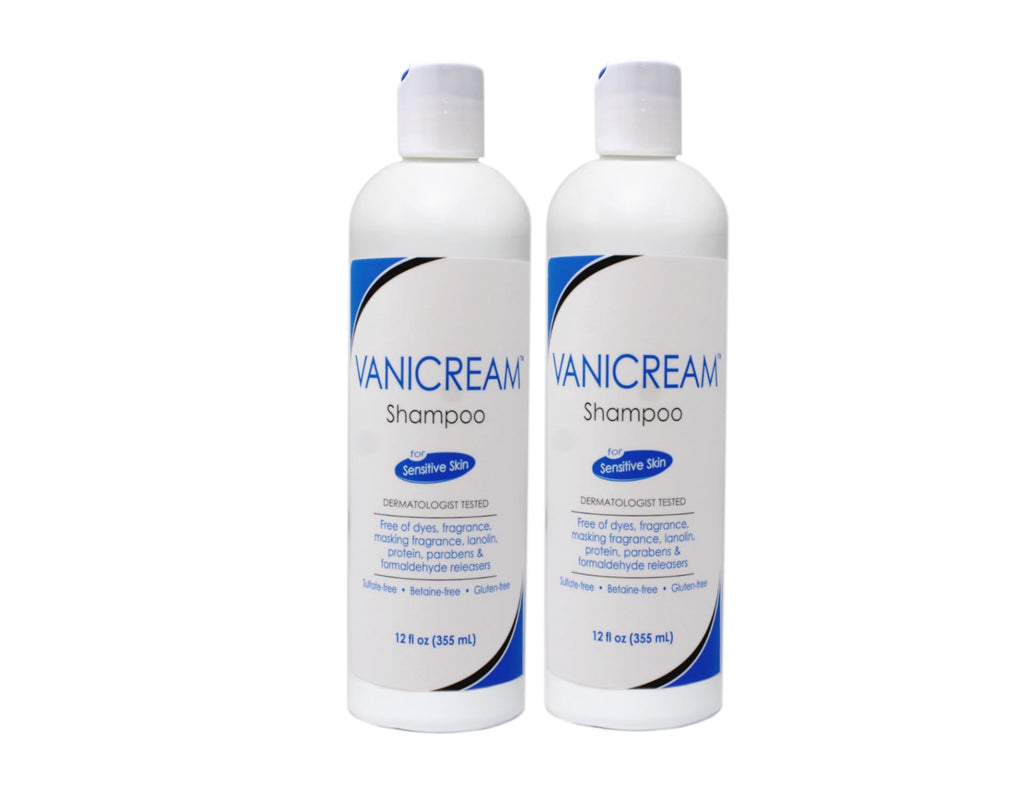 Vanicream Hair Shampoo for Sensitive Skin , 12 FL OZ - 2 Pack