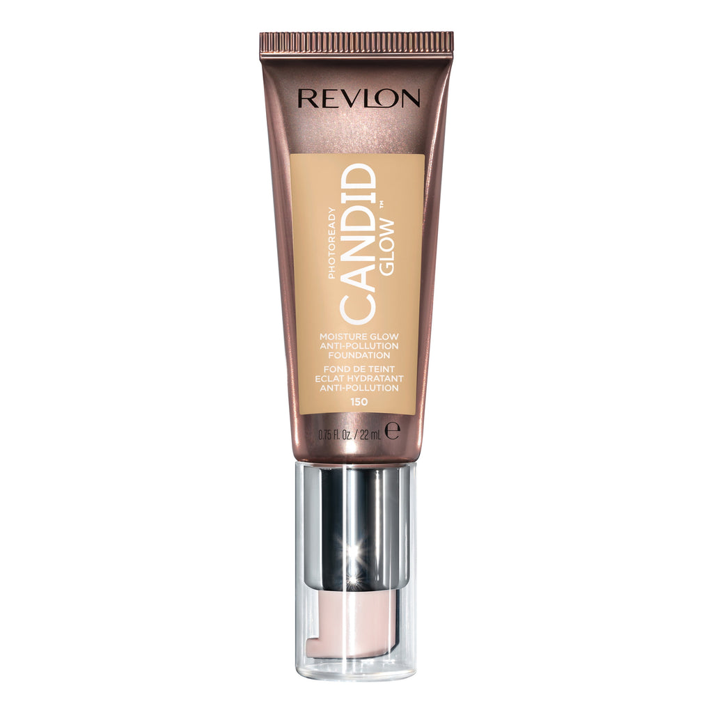PhotoReady Candid Glow Moisture Glow Anti-Pollution Foundation, 150 Crème Brulee, 0.75 fl oz