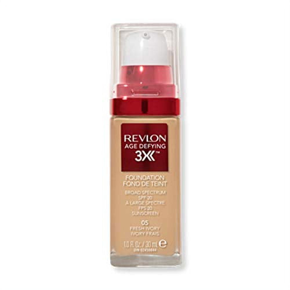 Revlon Age Defying Firming and Lifting Makeup, Fresh Ivory, 1 Count