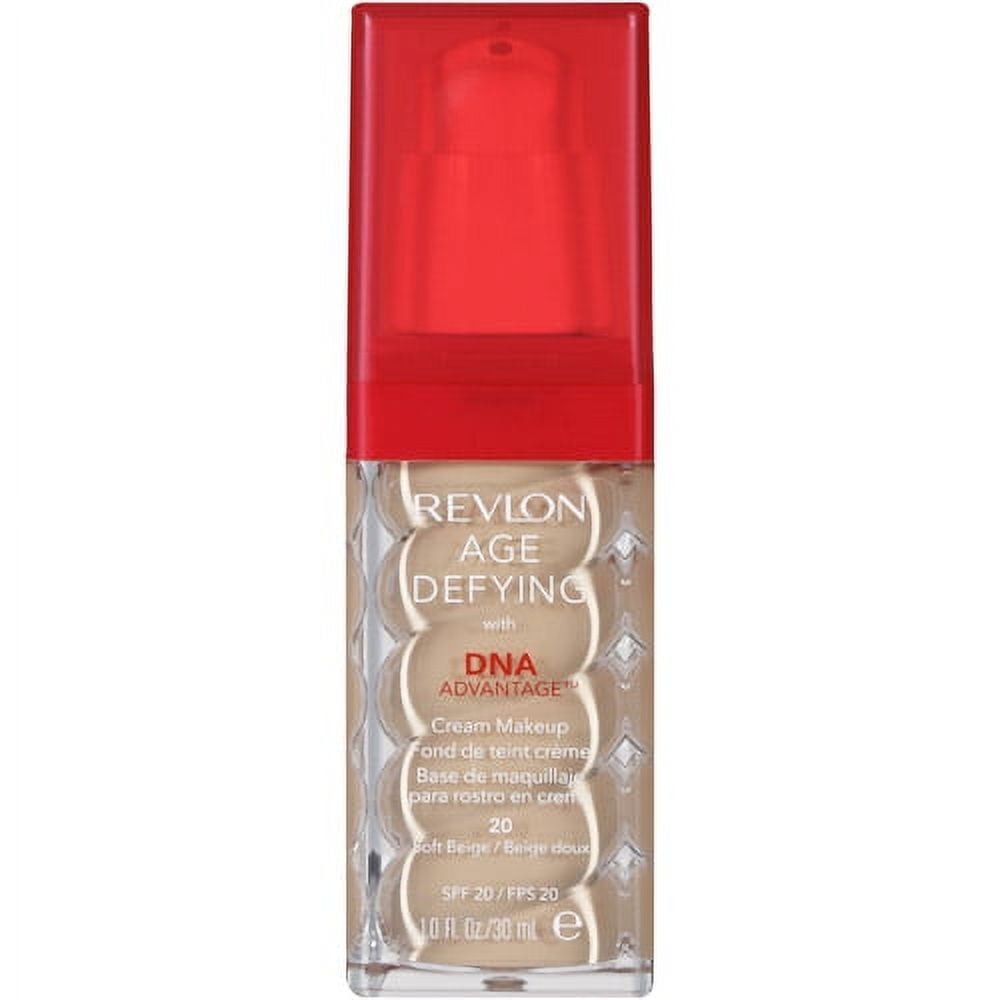 Revlon Age Defying with DNA Advantage Soft Beige Cream Makeup, 1.0 FL OZ